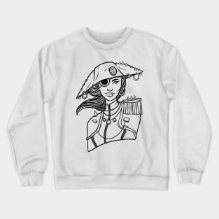 Captain Scarlett Crewneck Sweatshirt